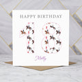 Personalised 18th Birthday Dressage Card, Custom Name Equestrian Card, Age 18 Horse Lover Birthday Card, Riding Gift For Girl (P00284) - Default Title (P00284)
