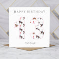 13th Birthday Horse Riding Card, Equestrian Dressage Birthday Card For Girl, Age 13 Horse Card, Teen Horse Lover Birthday Gift (S00588) - Blank Inside - Sent To You (S00588)