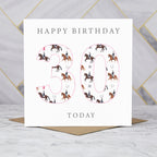 30th Birthday Horse Riding Card, Equestrian Birthday Card, Age 30 Horse Card, Horse Lover 30th Birthday Card, Dressage Gift (S00592) - Blank Inside - Sent To You (S00592)