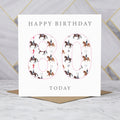 80th Birthday Horse Riding Card, Equestrian Birthday Card, Age 80 Horse Card, Horse Lover 80th Birthday Card, Dressage Gift (S00597) - Blank Inside - Sent To You (S00597)