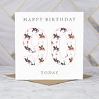 90th Birthday Horse Riding Card, Equestrian Birthday Card, Age 90 Horse Card, Horse Lover 90th Birthday Card, Dressage Gift (S00598) - Blank Inside - Sent To You (S00598)
