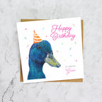 Gran Duck Birthday Card, Cute Duck Card, Birthday Card For Gran, Animal Lover Card, Duck Lover Birthday Card (S00601) - Blank Inside - Sent To You (S00601)