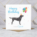 Uncle Labrador Birthday Card, Black Lab Birthday Card, Dog Lover Card, Labrador Birthday Card, Special Uncle Card (S00653) - Blank Inside - Sent To You (S00653)